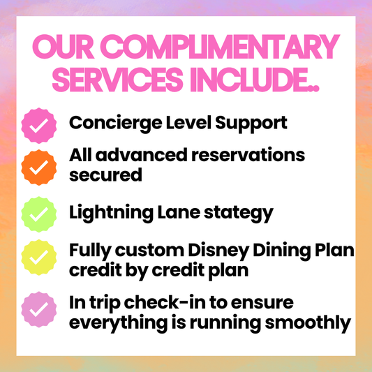 Free Custom Disney Dining Planning by @parkhopwithamber